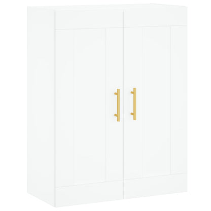 Armário alto 69,5x34x180 cm derivados de madeira branco