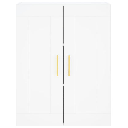 Armário alto 69,5x34x180 cm derivados de madeira branco