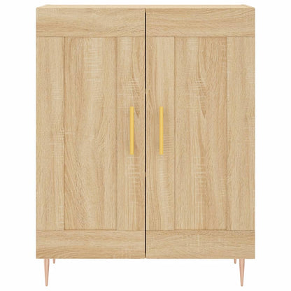 Armário alto 69,5x34x180 cm derivados de madeira cor sonoma