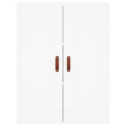 Armário alto 69,5x34x180 cm derivados de madeira branco