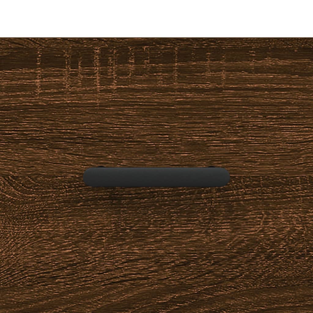 Armário alto 69,5x34x180cm madeira processada carvalho castanho