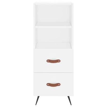 Armário alto 34,5x34x180 cm madeira processada branco