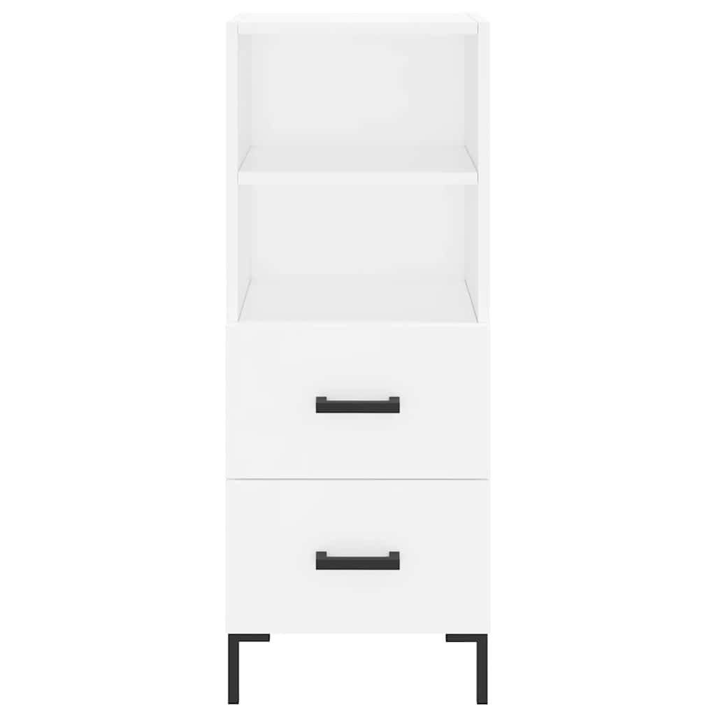 Armário alto 34,5x34x180 cm madeira processada branco