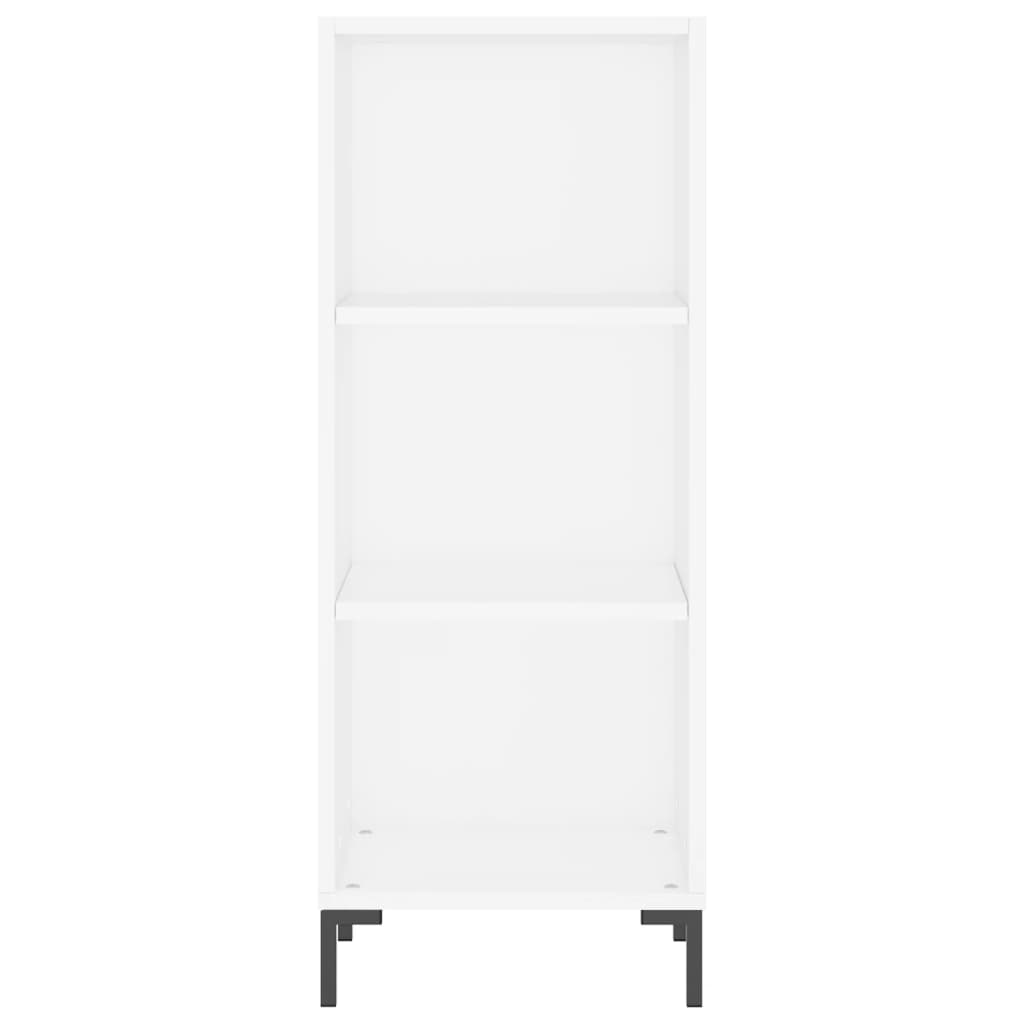 Armário alto 34,5x34x180 cm madeira processada branco