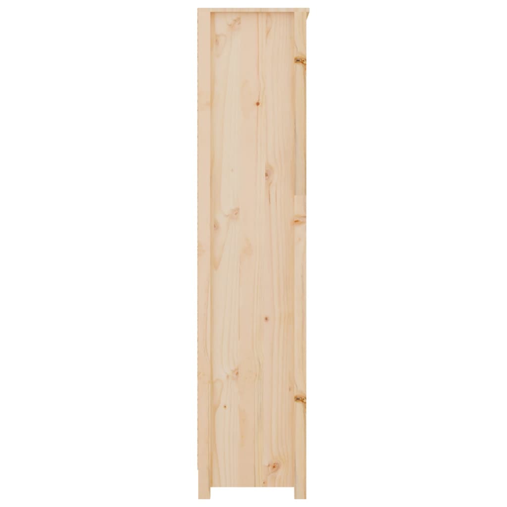 Estante 80x35x154 cm madeira de pinho maciça