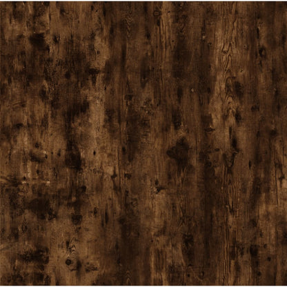 Mesa de centro 100x50x45cm deriv. madeira/ferro carvalho fumado