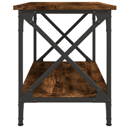 Mesa de apoio 55x38x45 cm derivados de madeira carvalho fumado