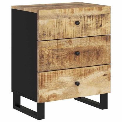 Mesa de cabeceira madeira de mangueira maciça/derivados madeira