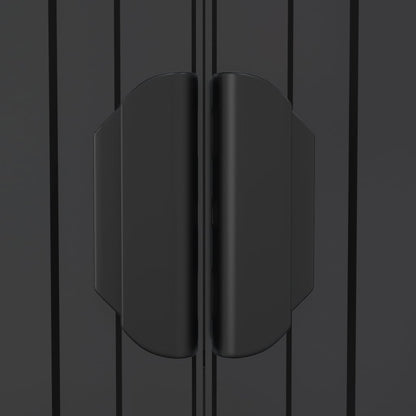 Abrigo de jardim 192x772x223 cm aço galvanizado antracite