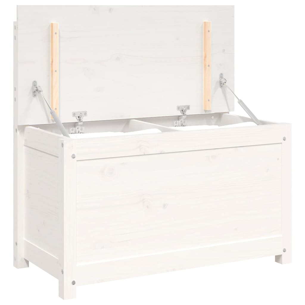 Banco 80x41x77 cm madeira de pinho maciça branco