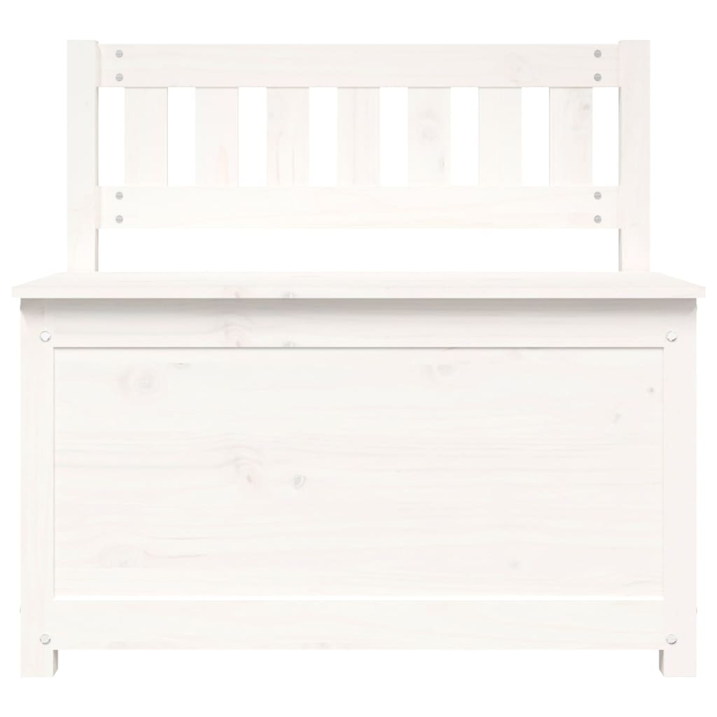 Banco 80x41x77 cm madeira de pinho maciça branco