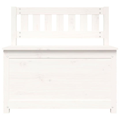 Banco 80x41x77 cm madeira de pinho maciça branco