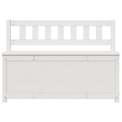 Banco 110x41x76,5 cm madeira de pinho maciça branco