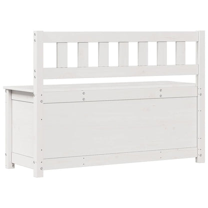 Banco 110x41x76,5 cm madeira de pinho maciça branco