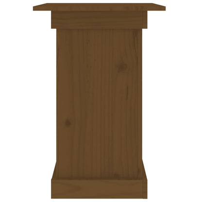 Suporte de vasos 40x40x60 cm madeira pinho maciça castanho-mel