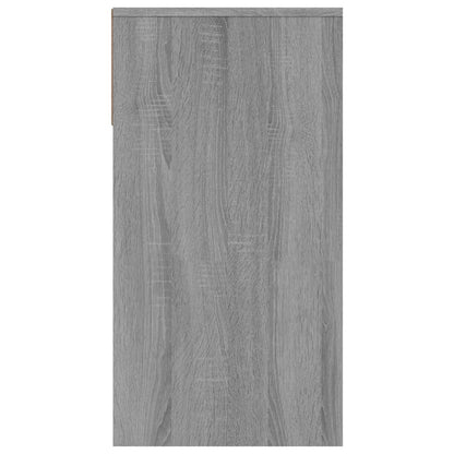 Mesa consola 100x39x75 cm derivados de madeira cinzento sonoma