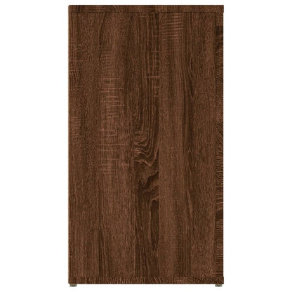 Aparador 100x33x59,5 cm derivados de madeira carvalho castanho