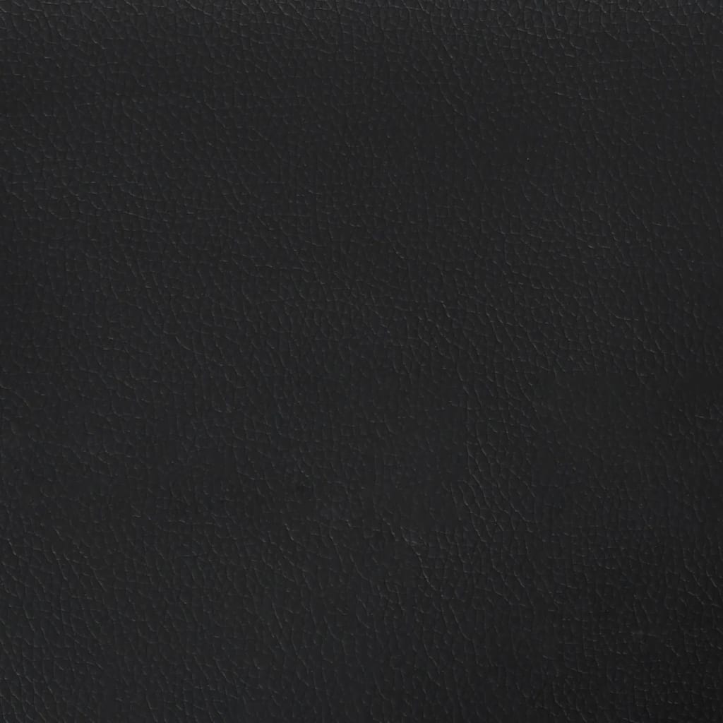 Banco 110x76x80 cm couro artificial preto