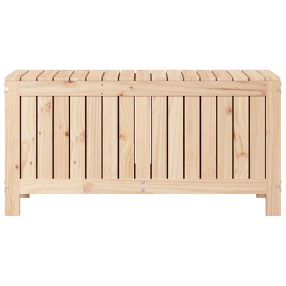 Caixa de arrumação jardim 108x42,5x54 cm pinho maciço