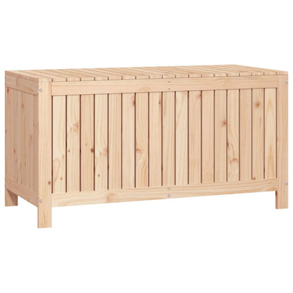 Caixa de arrumação jardim 121x55x64 cm pinho maciço