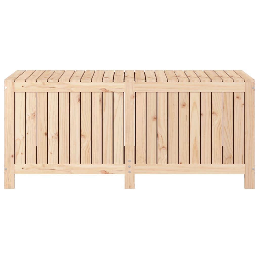 Caixa de arrumação jardim 147x68x64 cm pinho maciço