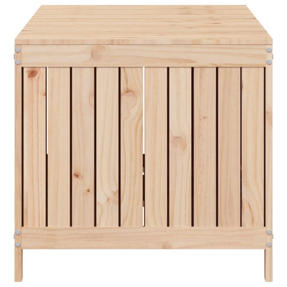 Caixa de arrumação jardim 147x68x64 cm pinho maciço