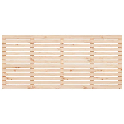 Cabeceira de parede 206x3x91,5 cm madeira de pinho maciça