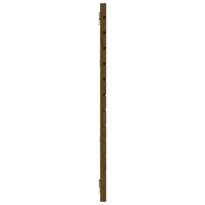 Cabeceira de parede 166x3x91,5 cm pinho maciço castanho-mel