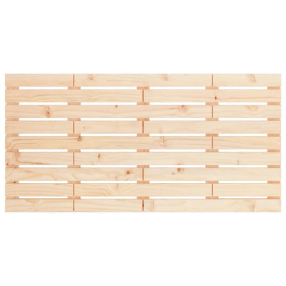 Cabeceira de parede 141x3x63 cm madeira de pinho maciça