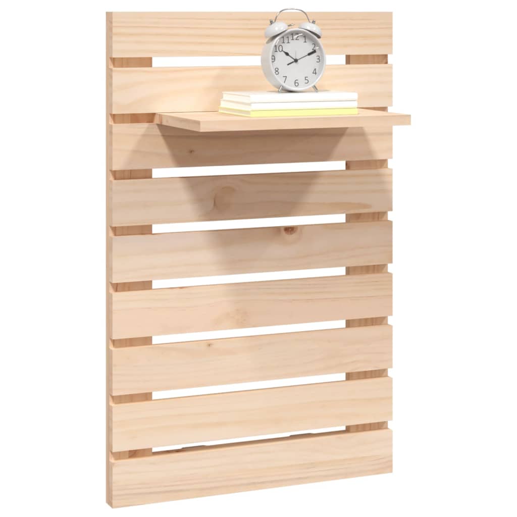 Prateleiras de montagem na parede 2 pcs pinho maciço