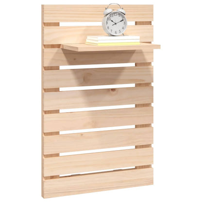 Prateleiras de montagem na parede 2 pcs pinho maciço