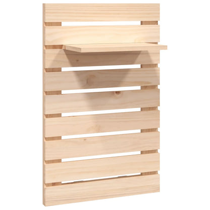 Prateleiras de montagem na parede 2 pcs pinho maciço