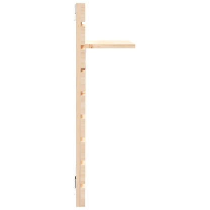 Prateleiras de montagem na parede 2 pcs pinho maciço