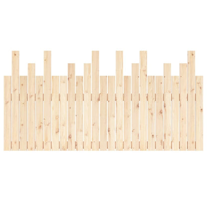 Cabeceira de parede 159,5x3x80 cm madeira de pinho maciça