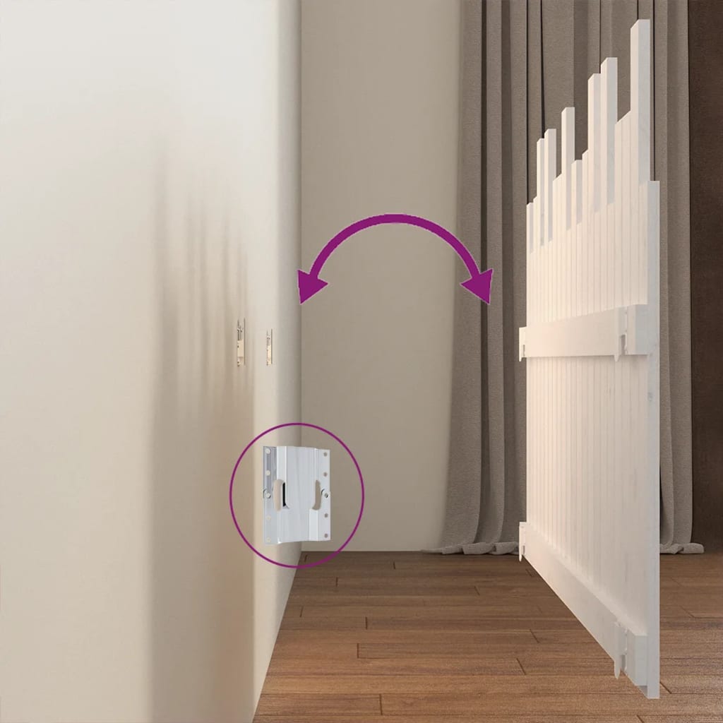 Cabeceira de parede 140x3x80 cm madeira de pinho maciça branco