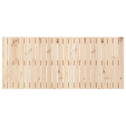 Cabeceira de parede 140x3x60 cm madeira de pinho maciça