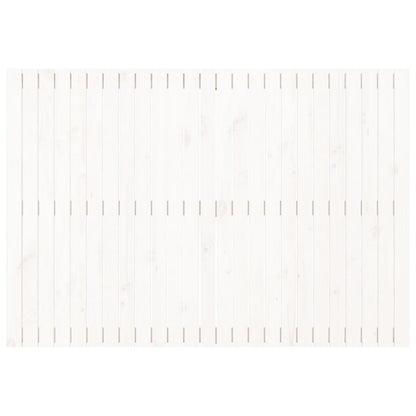 Cabeceira de parede 159,5x3x110 cm madeira pinho maciça branco