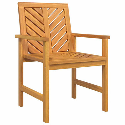 Conjunto de Jantar para Jardim 5 pcs Castanho