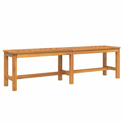 Conjunto de Jantar para Jardim 6 pcs Castanho