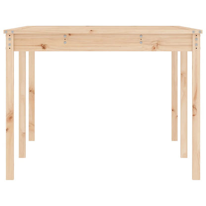 Mesa de jardim 203,5x100x76 cm madeira de pinho maciça