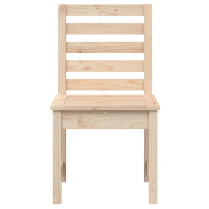 Cadeiras de jardim 2 pcs 50x48x91,5 cm pinho maciço