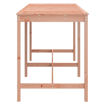 Mesa de jardim 203,5x90x110 cm madeira de douglas maciça