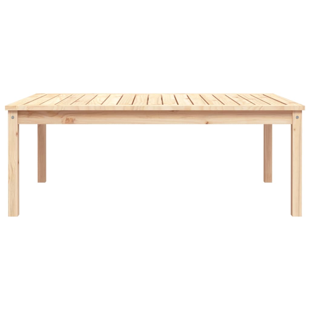 Mesa de jardim 121x82,5x45 cm madeira de pinho maciça