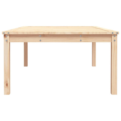 Mesa de jardim 121x82,5x45 cm madeira de pinho maciça