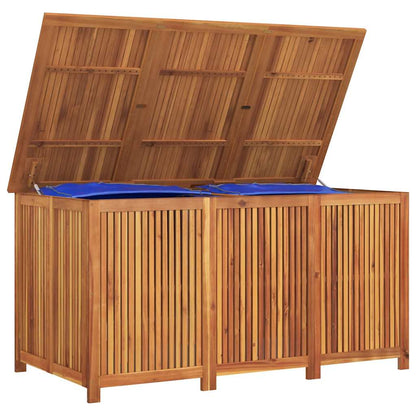 Caixa de arrumação para jardim 150x80x75 cm acácia maciça