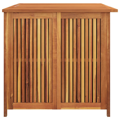 Caixa de arrumação para jardim 150x80x75 cm acácia maciça