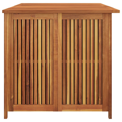 Caixa de arrumação para jardim 175x80x75 cm acácia maciça