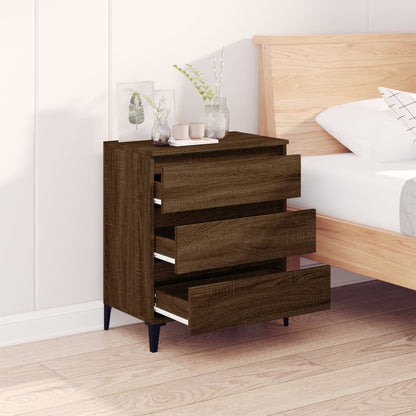 Aparador 60x35x70 cm derivados de madeira carvalho castanho