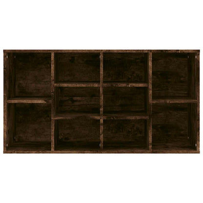 Banco sapateira 103x30x55cm derivados madeira carvalho fumado