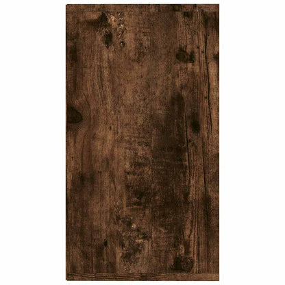 Banco sapateira 103x30x55cm derivados madeira carvalho fumado